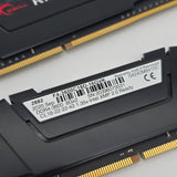 16GB DDR4 RAM. G.Skill Ripjaws V 3600MHz. CL18-22-22-42 2x8GB Sticks