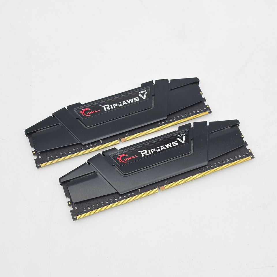 16GB DDR4 RAM. G.Skill Ripjaws V 3600MHz. CL18-22-22-42 2x8GB Sticks