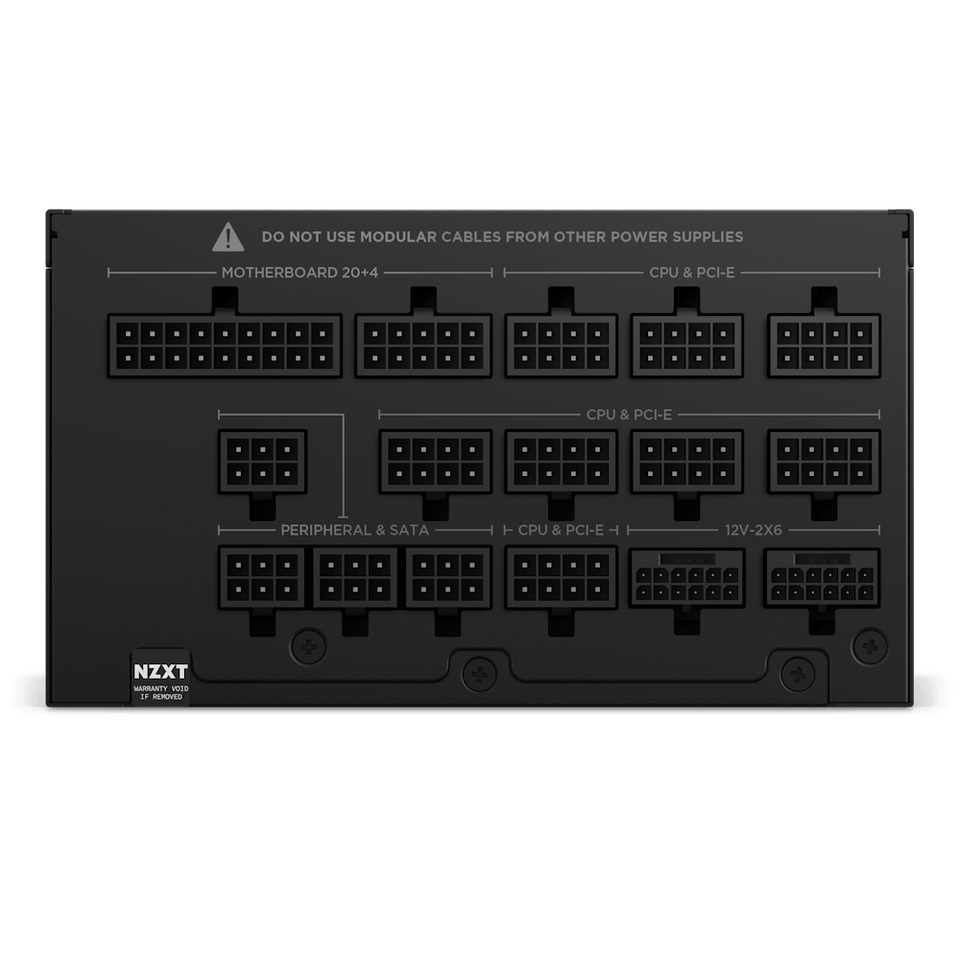 1500W NZXT C1500 ATX 3.1 Platinum Modular PSU