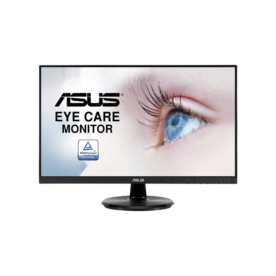 ASUS 24Inch Full HD (1920x1080) IPS Monitor 75Hz. Adaptive-Sync. Low Blue Light. Flicker Free. Wall Mountable | HDMI/ Display Port / VGA - (VA24DQ)