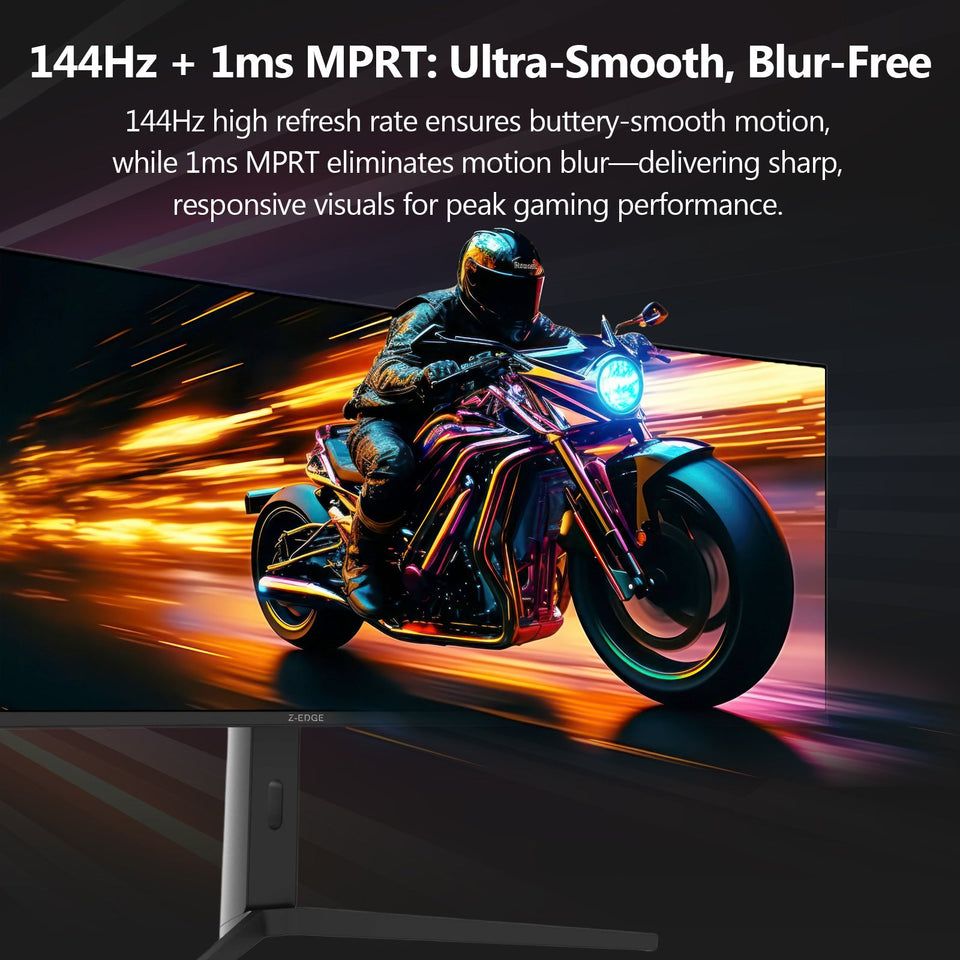 Z-EDGE UG49W 49 144Hz 32:9 DQHD IPS Curved Gaming Monitor