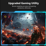 Z-EDGE 27 300Hz Curved Gaming Monitor. 1ms 16:9 FHD 1080P Frameless Curved Monitor.  White Monitor 2×DP. 2×HDMI