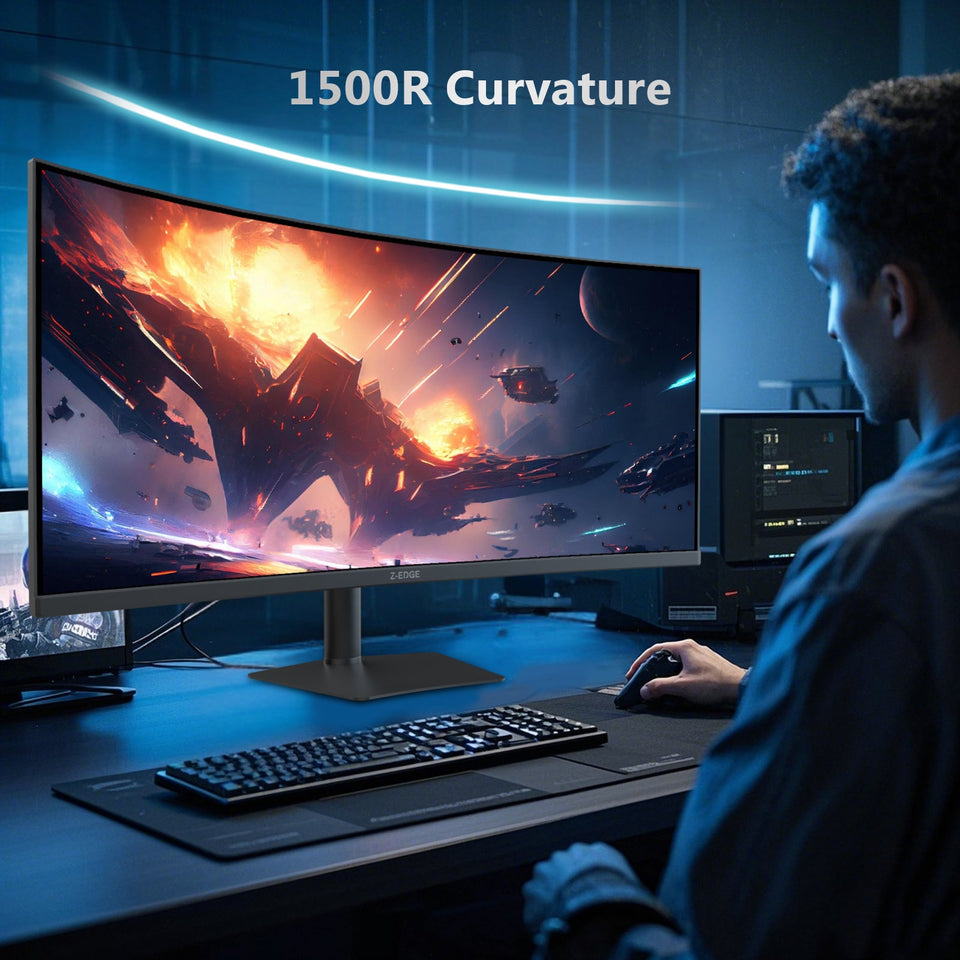 Z-EDGE UG38P 38 144Hz WQHD+ IPS Curved Gaming Monitor