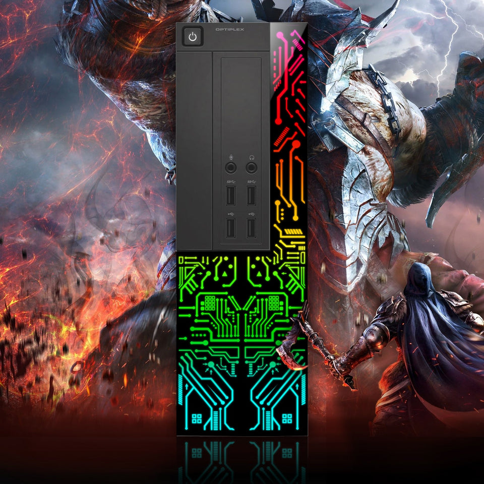 Dell OptiPlex RGB Desktop PC. Intel Core i7. 16GB RAM. 512GB SSD. RGB Gaming Keyboard and Mouse. WiFi. Windows 10 Professional