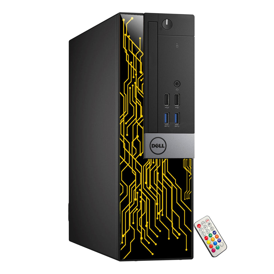 Dell Optiplex RGB Desktop Computer PC. Intel Hexa-Core i5-8500 up to 4.10 GHz. 16GB DDR4 RAM. 1 TB NVMe SSD. Dual Monitor Support. Windows 11 Pro. WiFi +Bluetooth  - Refurbished