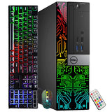 Dell Optiplex RGB Desktop Computer PC. Intel Hexa-Core i5-8500 up to 4.10 GHz. 16GB DDR4 RAM. 2 TB NVMe SSD. Dual Monitor Support. Windows 11 Pro - Refurbished