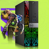 Dell Optiplex RGB Desktop Computer PC. Intel Hexa-Core i5-8500 up to 4.10 GHz. 16GB DDR4 RAM. 2 TB NVMe SSD. Dual Monitor Support. Windows 11 Pro - Refurbished