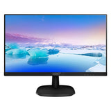 Philips V-Line 27 Full HD 1920 x 1080 Monitor 75Hz Refresh Rate Built-in Speakers Flicker-Free Low Blue Light Frameless Anti-Glare Backlit LED IPS Monitor VESA Mount VGA HDMI DisplayPort(273V7QJAB )