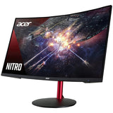 Acer XZ2 Nitro 1500R Curved Gaming Monitor (XZ322Q Pbmiiphx). 31.5 inch Full HD Widescreen. 120Hz Refresh Rate. LCD Display. VA Panel. AMD FreeSync Technology. Wall Mountable. HDMI. Display port - Refurbished