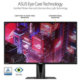 ASUS TUF 27Inch HDR10 Gaming Monitor - WQHD (2560 x 1440). IPS. 165Hz. 1ms. Extreme Low Motion Blur. Speaker. G-SYNC Compatible. VESA Mountable. DisplayPort. HDMI VG27AQ