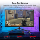 Refurbished: Z-EDGE 25 Inch 240Hz Gaming Monitor 1ms Full HD LED Monitor. DP HDMI Port
