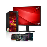 AXOII Custom RGB Desktop PC Computer. Intel Core i5 - 8th Gen Up to 4.10GHz processor. 16GB DDR4 RAM. 512GB - 1TB NVMe SSD. 24/27 Inch FHD Monitor. Wi-Fi. Bluetooth Adapter - Windows 11 Pro