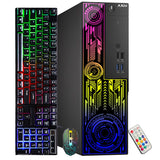 AXOII ELECTRA RGB Gaming Desktop Computer PC. Intel Core I7 - 6700 Up to 4.0GHz Processor. Graphics Card - RX 550 / GT 1030. 16GB - 32GB DDR3L RAM. 512GB - 1TB SSD. Wi-Fi. Bluetooth - Windows 11 Pro