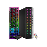 HP RGB Gaming PC EliteDesk 800 G4 SFF Windows 11 Pro Desktop Computer - GeForce RTX 3050 6GB GDDR6 | Intel i5/ i7 Hexa-Core 8th Gen CPU | 16GB - 32GB DDR4 RAM | 1TB - 2TB SSD | WIFI Adapter - Refurbished