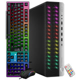 HP EliteDesk RGB Computer Desktop PC. Intel Core i7-6700. 16GB RAM. 512GB NVME SSD. 1TB HDD. Gaming Keyboard & Mouse. WiFi+ Bluetooth. Windows 10 Pro -Refurbished
