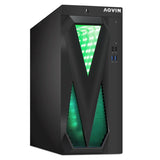 AQVIN Tower Desktop Computer Windows 11 Pro Gaming PC. 27-inch Curved Gaming Monitor. Intel Core i5 - i7 8th Gen CPU.  32GB DDR4 RAM. 1TB SSD. RX 550/GTX1630/1050Ti/1650 HDMI. WIFI - Refurbished