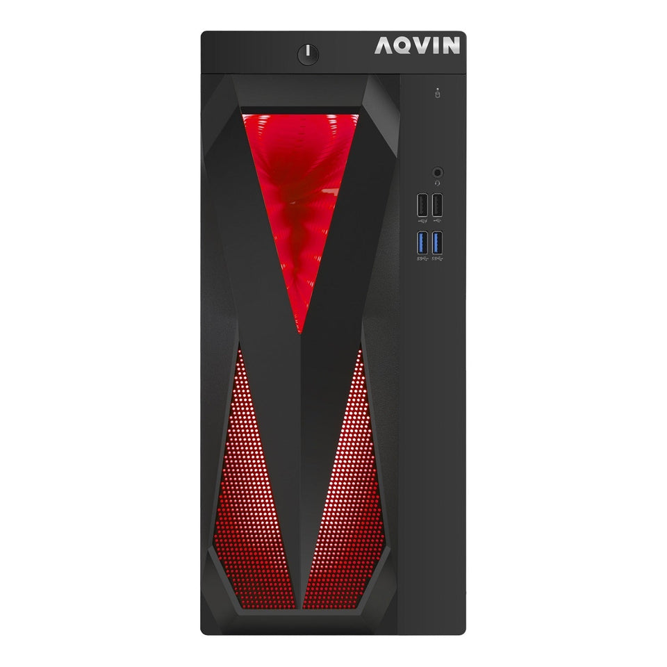Gaming PC AQVIN Computer Tower PC. 27-inch Curved Gaming Monitor. Intel Core i7 - 6th/ 7th CPU.  32GB DDR4 RAM. 1TB SSD. RX 550/GTX1630/1050Ti/1650 HDMI. Windows 10 Pro. WIFI - Refurbished