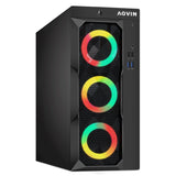 AQVIN Tower Desktop Computer Windows 11 Pro Gaming PC. 27-inch Curved Gaming Monitor. Intel Core i5 - i7 8th Gen CPU.  32GB DDR4 RAM. 1TB SSD. RX 550/GTX1630/1050Ti/1650 HDMI. WIFI - Refurbished