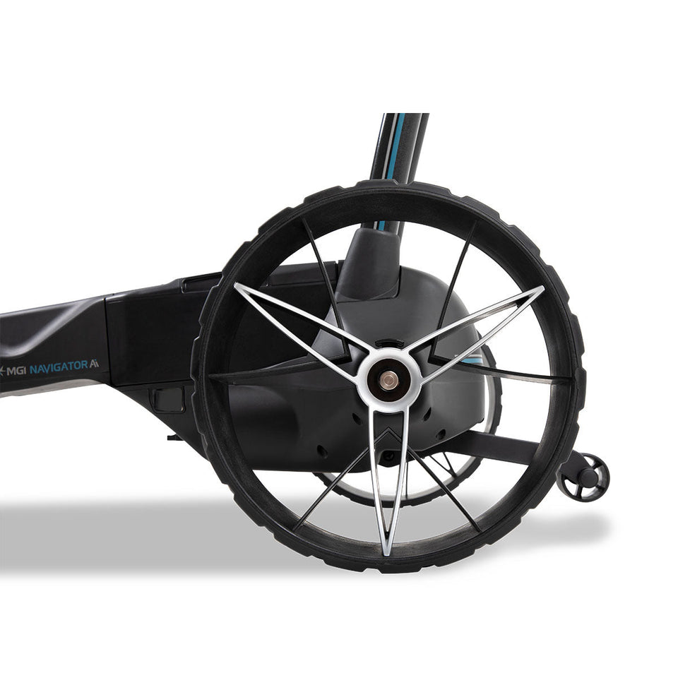 MGI Ai Navigator GPS+ Electric Golf Push Cart with Remote Control (36-Hole Battery)