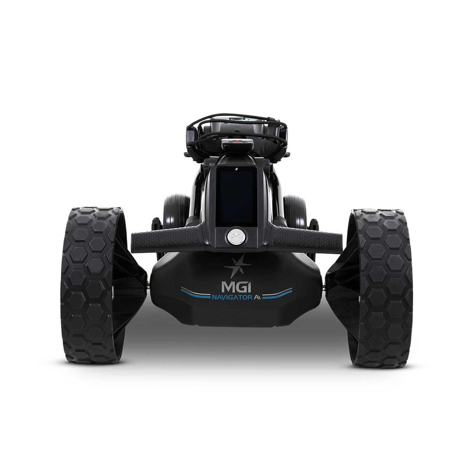 MGI Ai Navigator GPS+ Electric Golf Push Cart with Remote Control (36-Hole Battery)