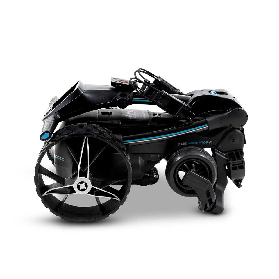 MGI Ai Navigator GPS+ Electric Golf Push Cart with Remote Control (36-Hole Battery)