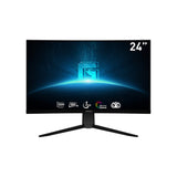 MSI G2422C 24-Inch FHD (1920 x 1080) Curved Screen Gaming Monitor - 180Hz Refresh Rate. Anti-Flicker Technology With FreeSync Premium. HDMI / Display Port
