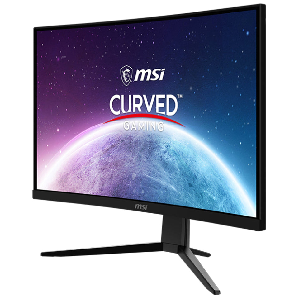 MSI G2422C 24-Inch FHD (1920 x 1080) Curved Screen Gaming Monitor - 180Hz Refresh Rate. Anti-Flicker Technology With FreeSync Premium. HDMI / Display Port