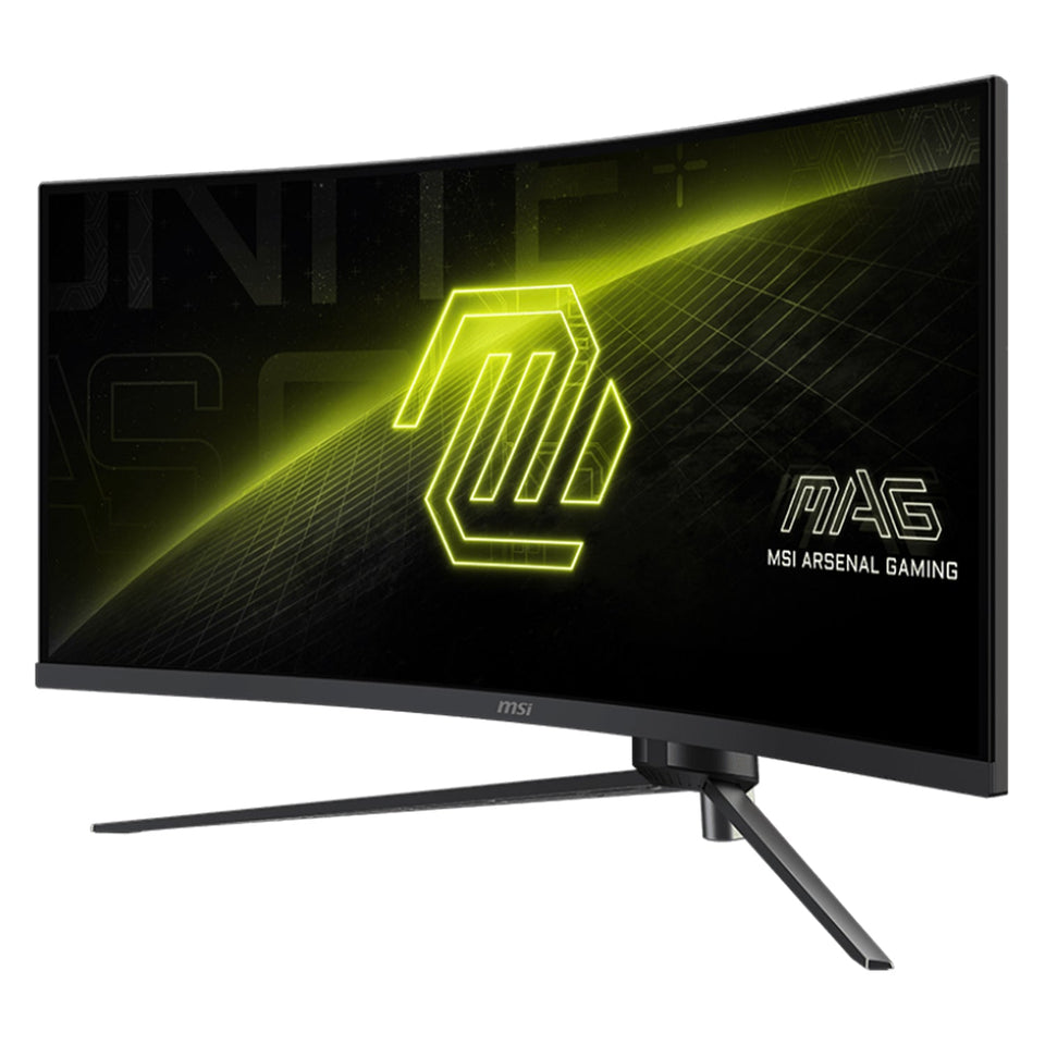 MSI MAG 345CQR 34-Inch (UWQHD) Curved Screen Gaming Monitor - 180Hz Refresh Rate. Adaptive-Sync Technology With AMD FreeSync Premium. HDMI / Display Port
