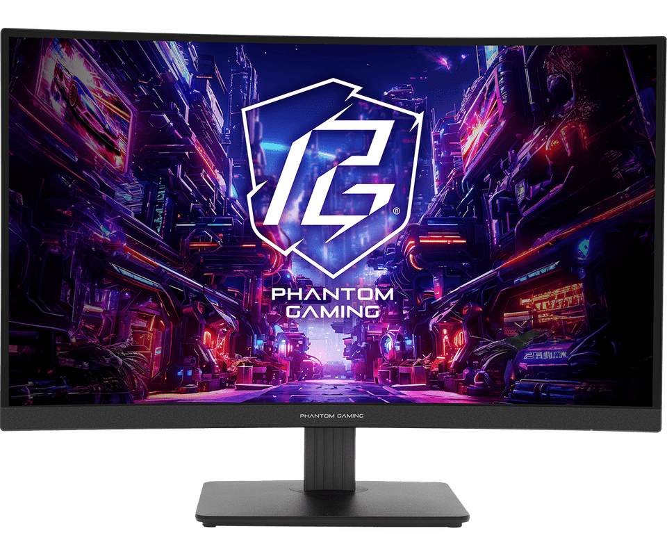 27 ASRock PG27QRT1B VA QHD 180HZ Curved Monitor