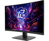 27 ASRock PG27QRT1B VA QHD 180HZ Curved Monitor