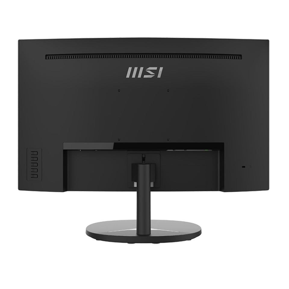 MSI PRO MP2412C Series 24-Inch FHD (1920 x 1080) Curved Screen Business & Productivity Monitor - 100Hz Refresh Rate. Anti-Flicker Technology With Built-in Speakers. HDMI / Display Port
