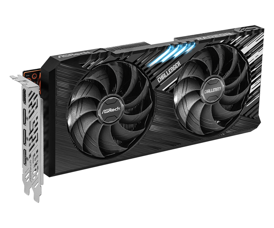 16GB ASRock RX 7800 XT Challenger OC Graphics Card