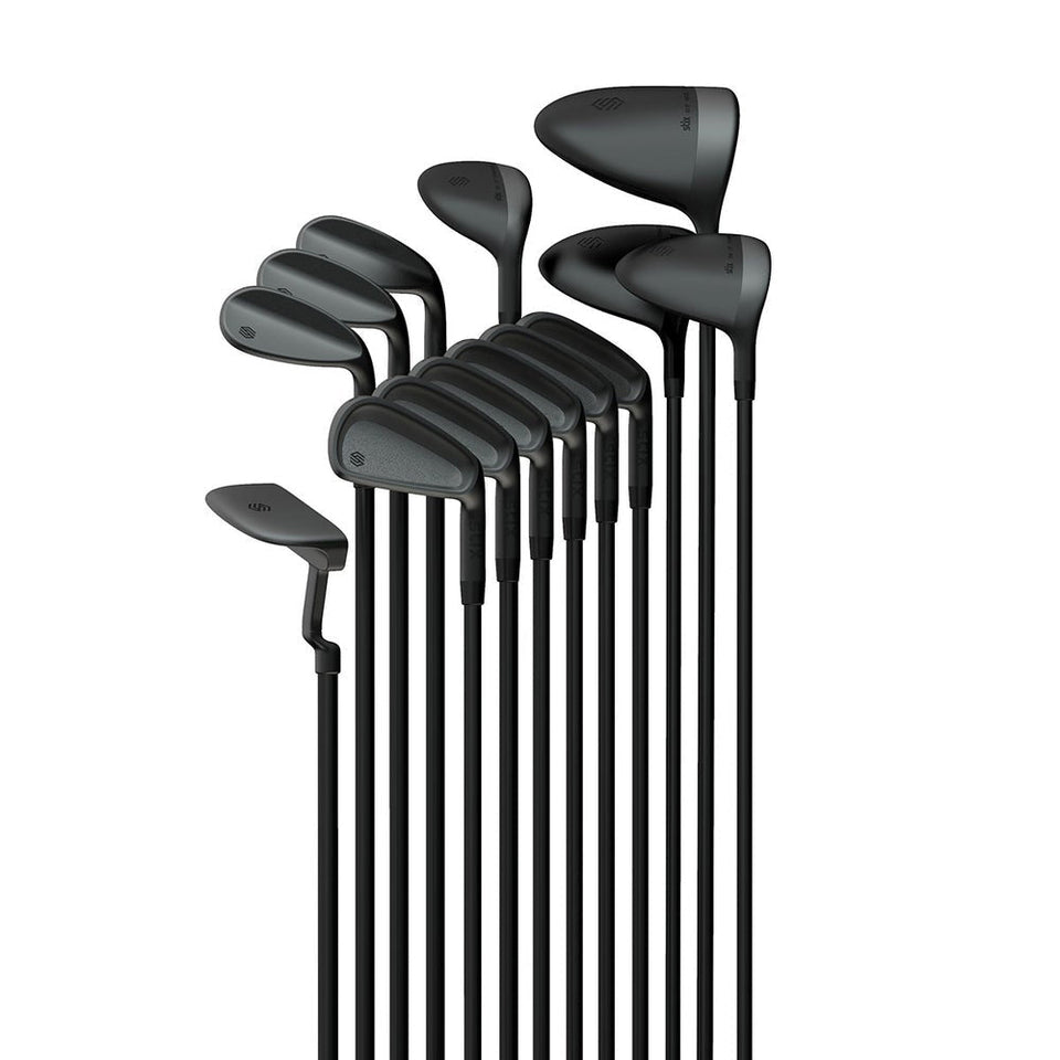Stix Golf Complete Club Set (Black. Right-Handed)