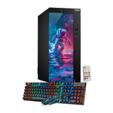 AXOII Custom RGB Desktop PC. Intel Core i5 - 8th Gen Up to 4.10GHz processor. 16GB DDR4 RAM. 512GB - 1TB NVMe SSD. 24/27 Inch FHD Monitor. Wi-Fi. Bluetooth Adapter - Windows 11 Pro