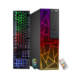 AXOII PRISM RGB Desktop Computer PC. Intel Core I7 - 6700 Up to 4.0GHz Processor. Graphics Card - AMD Radeon RX 550. 16GB - 32GB DDR3L RAM. 512GB - 1TB SSD. Wi-Fi. Bluetooth - Windows 10 Pro