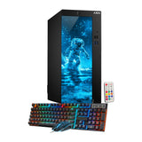 AXOII Custom RGB Desktop PC. Intel Core i5 - 8th Gen Up to 4.10GHz processor. 16GB DDR4 RAM. 512GB - 1TB NVMe SSD. 24/27 Inch FHD Monitor. Wi-Fi. Bluetooth Adapter - Windows 11 Pro