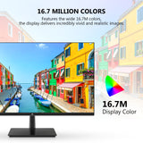 24 inch Monitor. Z-Edge Computer Monitor. Full HD 1920 x 1080p IPS Display 100Hz PC Monitor with HDMI. VGA. Frameless. Anti-Glare Screen