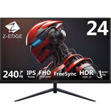 Z-EDGE 24 240Hz IPS Gaming Monitor. FHD 1920x1080 FreeSync
