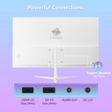 Z-EDGE 24 240Hz IPS Gaming Monitor - White Monitor