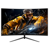Z-EDGE 24 Inch Curved Gaming Monitor 180Hz 1ms MPRT. 16:9 Full HD LED Monitor. VA Panel. 300cd/m² Brightness. HDMI DP Port - Black
