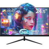 Z-EDGE 24.5 1080P Full HD Gaming Monitor. 240Hz. 1ms (MPRT). 350cd/m². HDR10