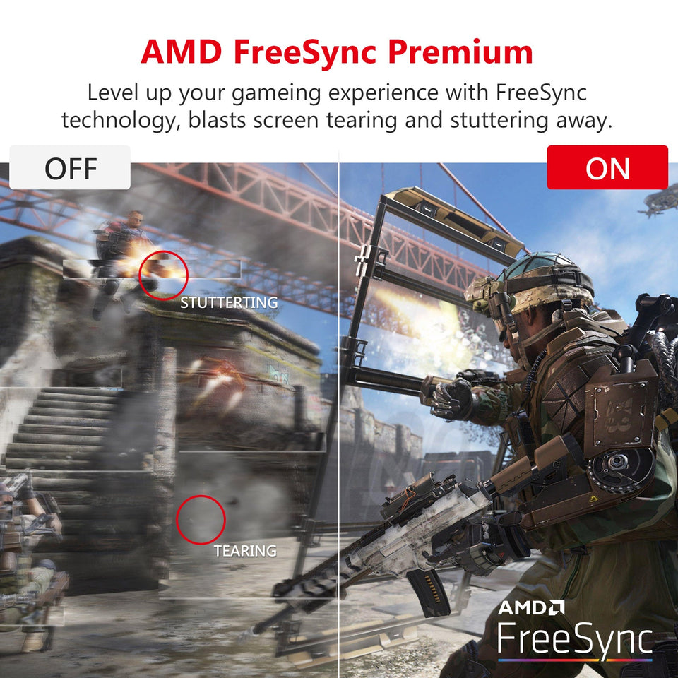 Refurbished: Z-EDGE 25 Inch 240Hz Gaming Monitor 1ms Full HD LED Monitor. DP HDMI Port