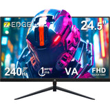 Z-EDGE  UG25I 24.5 Gaming Monitor. FHD 1920x1080 240Hz Gaming Monitor. 1ms Frameless LED. DP HDMI