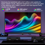 Z-EDGE 25 300Hz IPS Gaming Monitor. FHD 1920x1080. Flat Panel Gaming Monitor. FreeSync