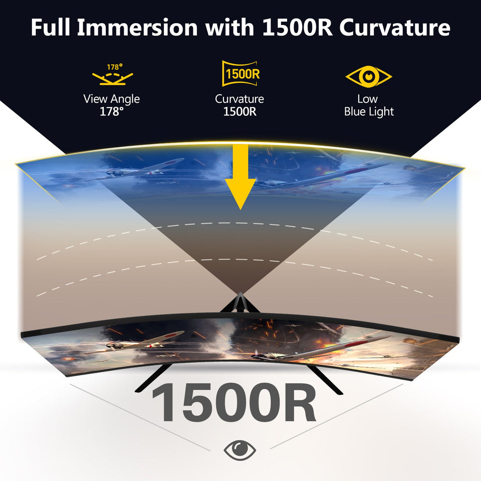 Z-EDGE UG27 27 200Hz Curved Gaming Monitor