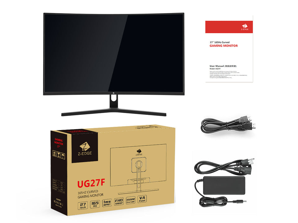 Z-EDGE UG27F 27 165Hz Curved Gaming Monitor