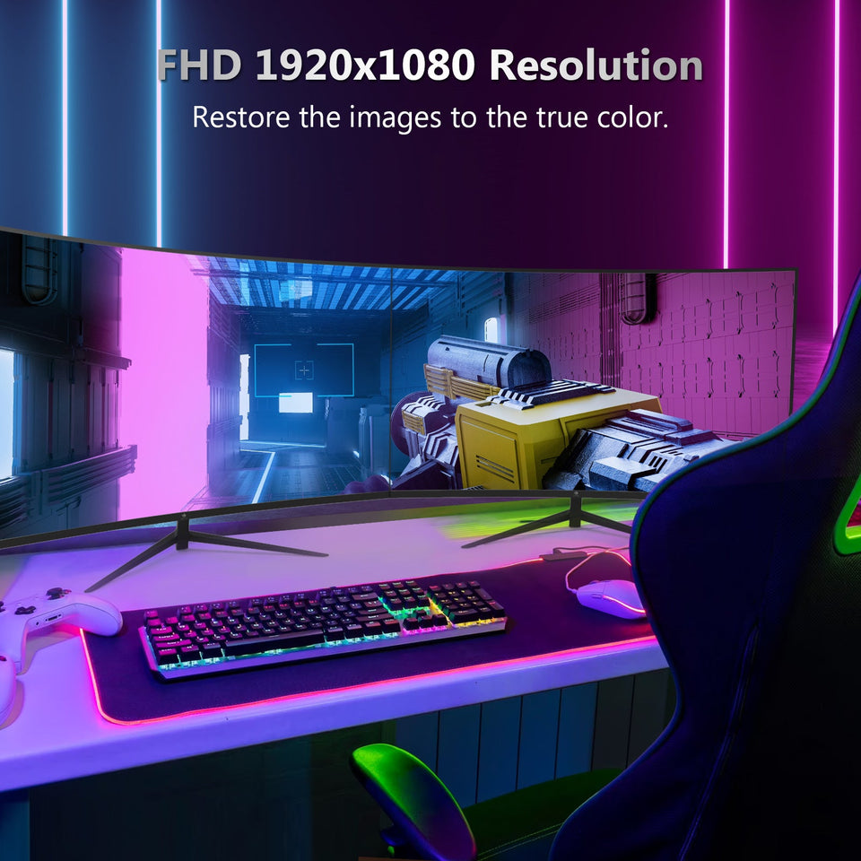 Z-EDGE 27 Curved Gaming Monitor 280Hz 1ms 1920x1080 16:9 Frameless. With DP & HDMI Port