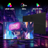 Z-EDGE 27-inch Gaming Monitor 1920x1080 IPS 240Hz Gaming Monitor 1ms Frameless LED. UG27PJ DP HDMI