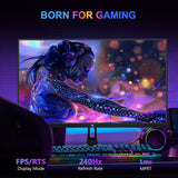 Z-EDGE 27-inch Gaming Monitor 1920x1080 IPS 240Hz Gaming Monitor 1ms Frameless LED. UG27PJ DP HDMI