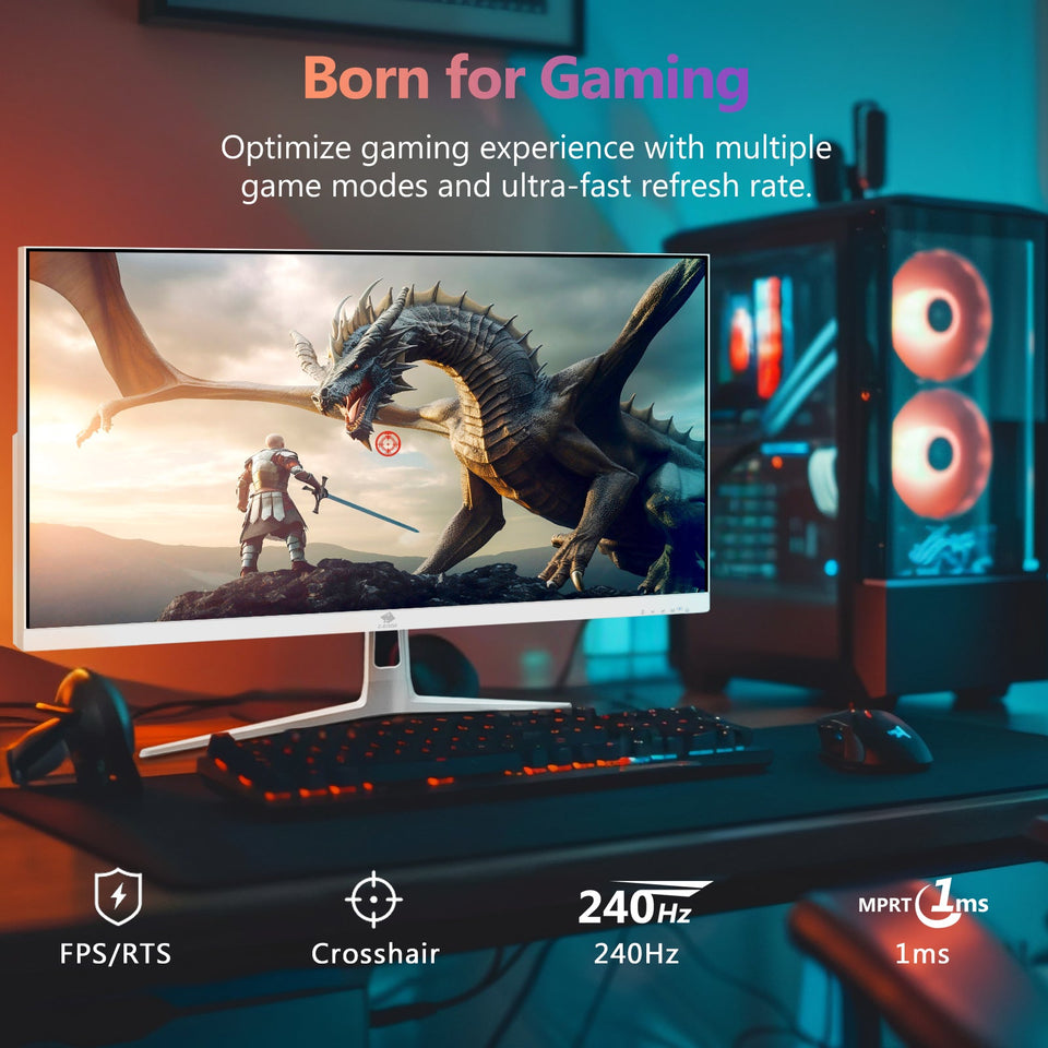 Z-EDGE UG27PJ 27 240Hz White Gaming Monitor